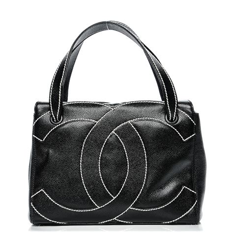 chanel caviar cc tote